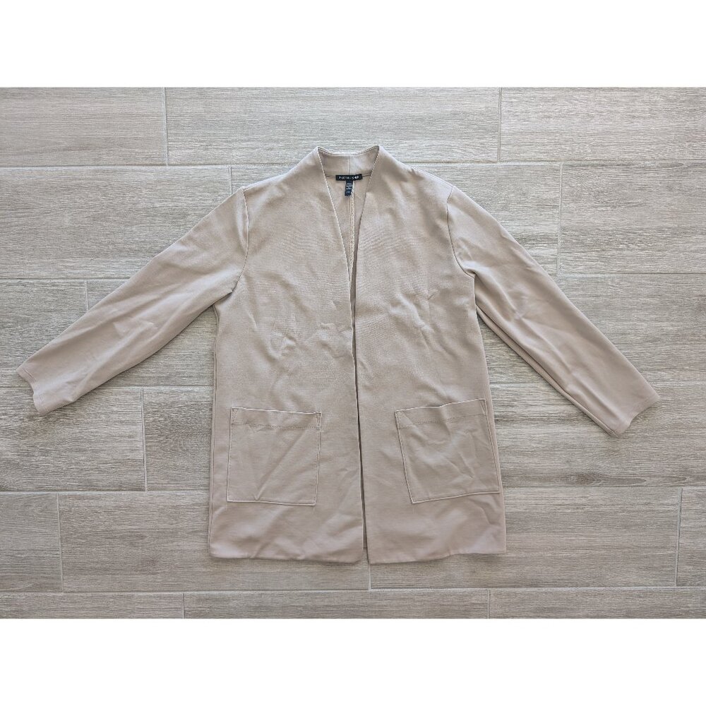 Eileen Fisher Tan Suit Coat